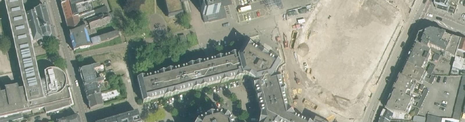Luchtfoto van Koningsplein