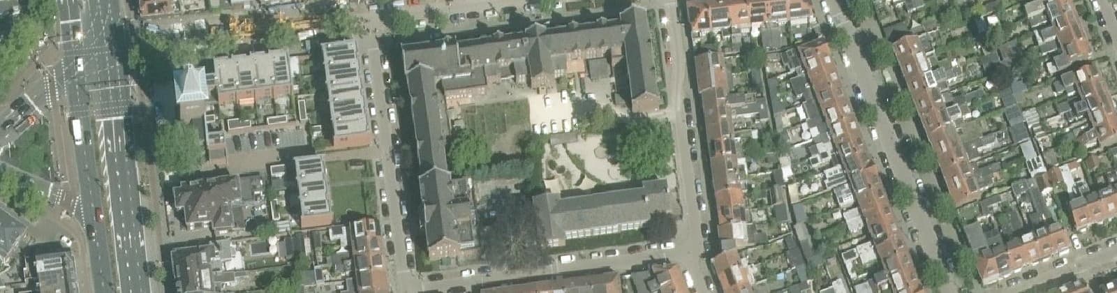 Luchtfoto van Armhoef Noord-West