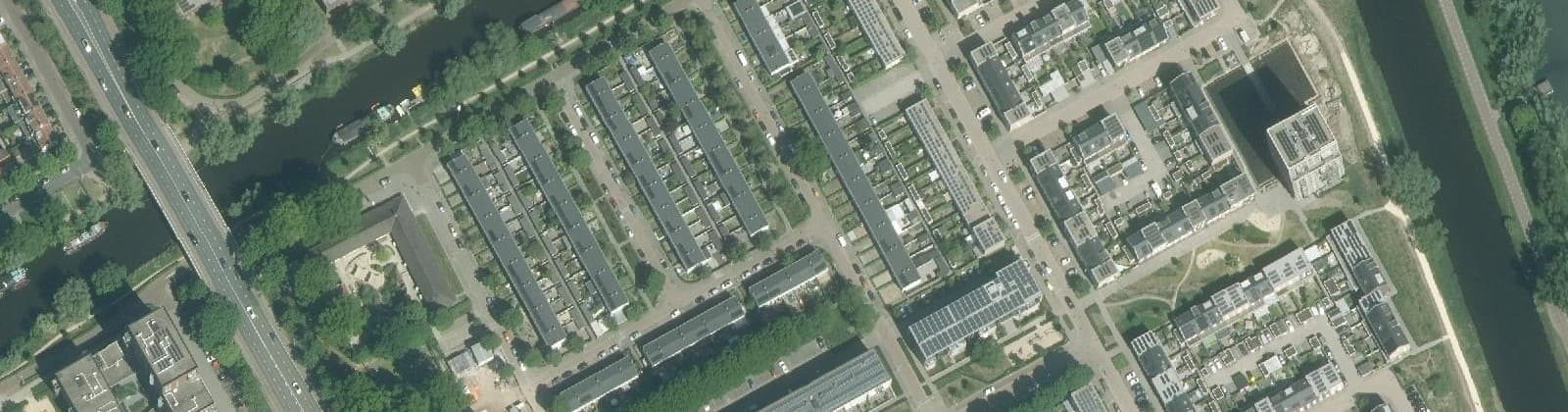 Luchtfoto van Jeruzalem Noord