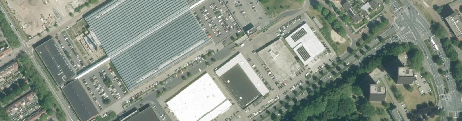 Luchtfoto van Bedrijventerrein AaBe