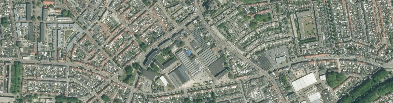 Luchtfoto van Voltterrein