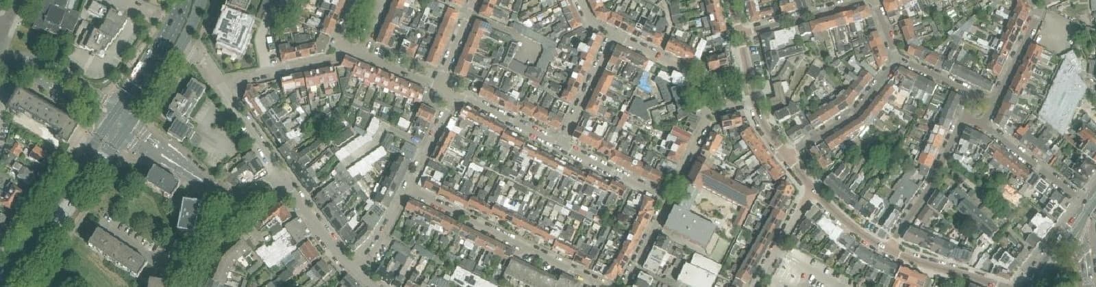Luchtfoto van Schrijversbuurt