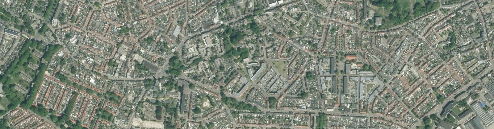 Luchtfoto van Uitvindersbuurt