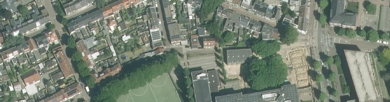 Luchtfoto van Bomenbuurt Oost