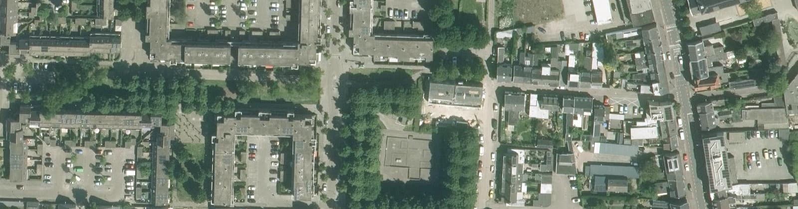 Luchtfoto van Kasteel West