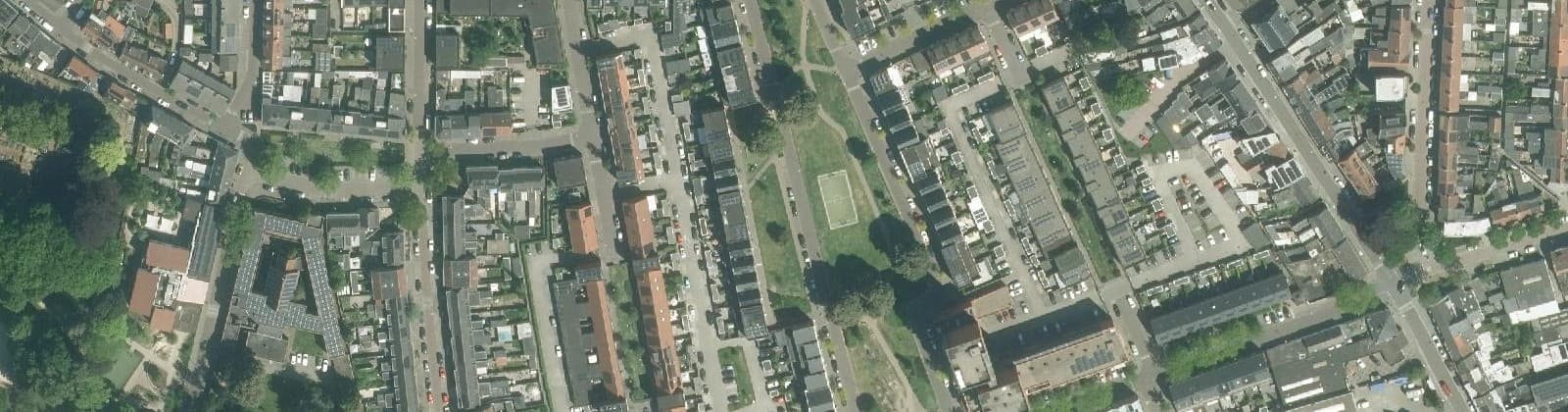 Luchtfoto van Sint Pieterspark