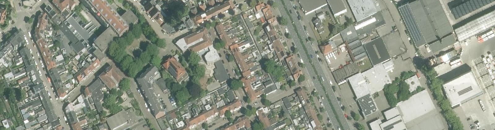 Luchtfoto van Loven Oost