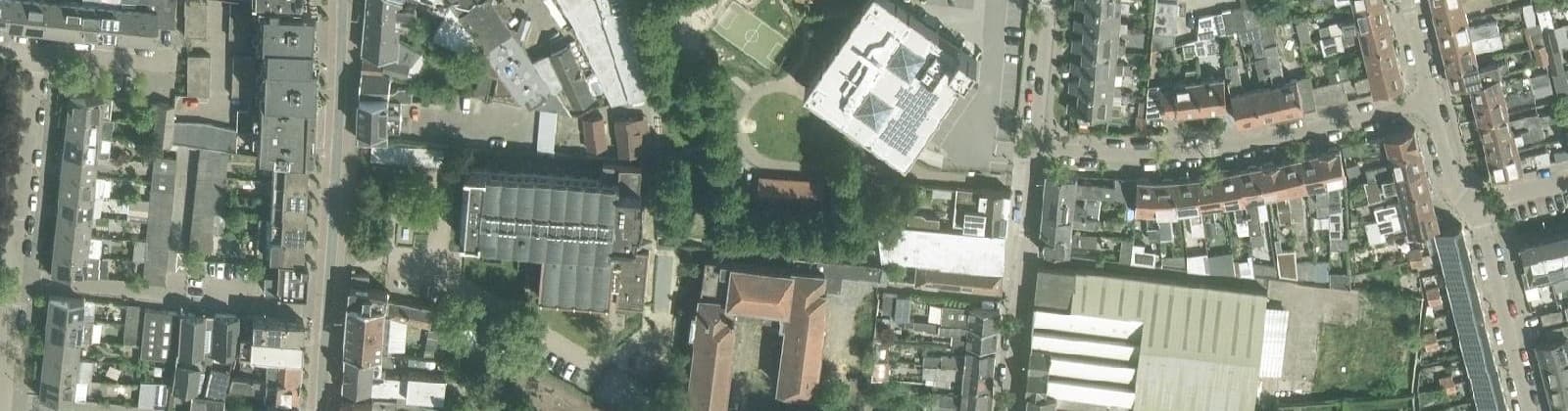 Luchtfoto van Theresia West