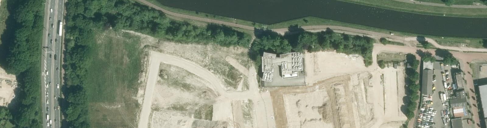 Luchtfoto van Smariusterrein