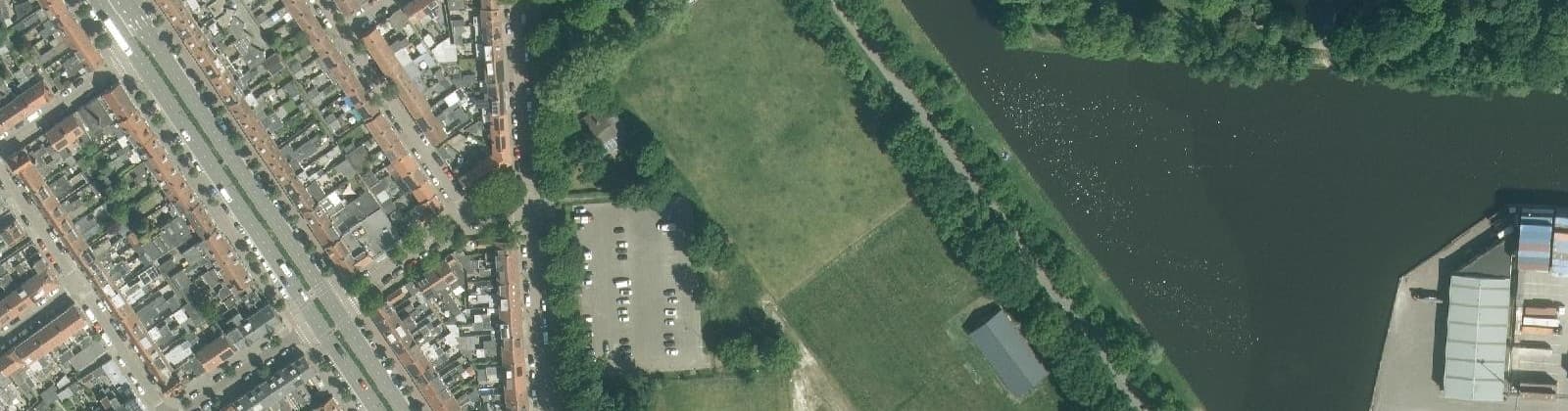 Luchtfoto van Melis Stokestraat