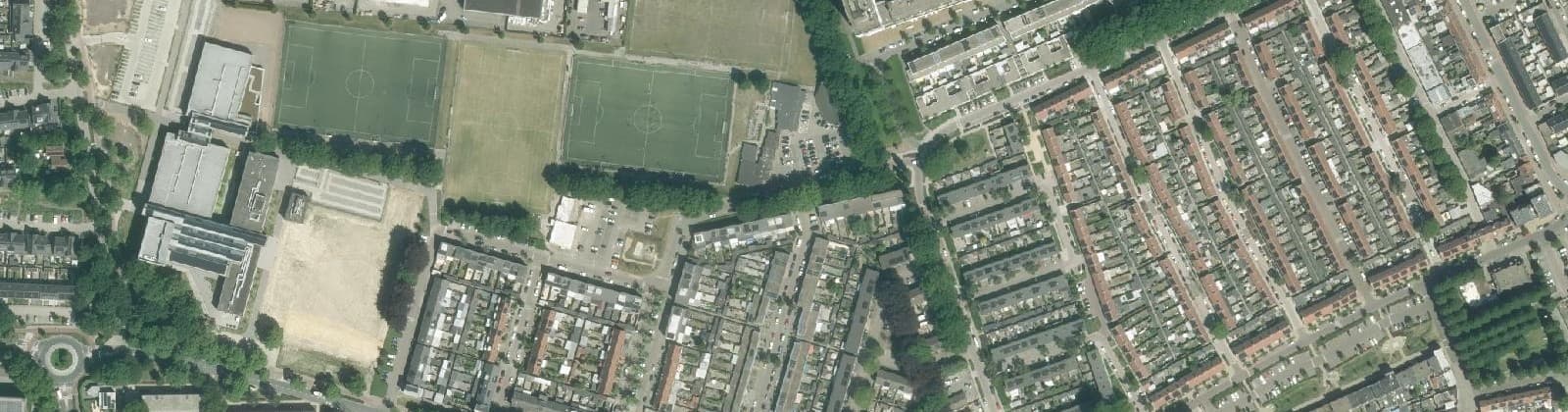 Luchtfoto van Ezelvense Akkers