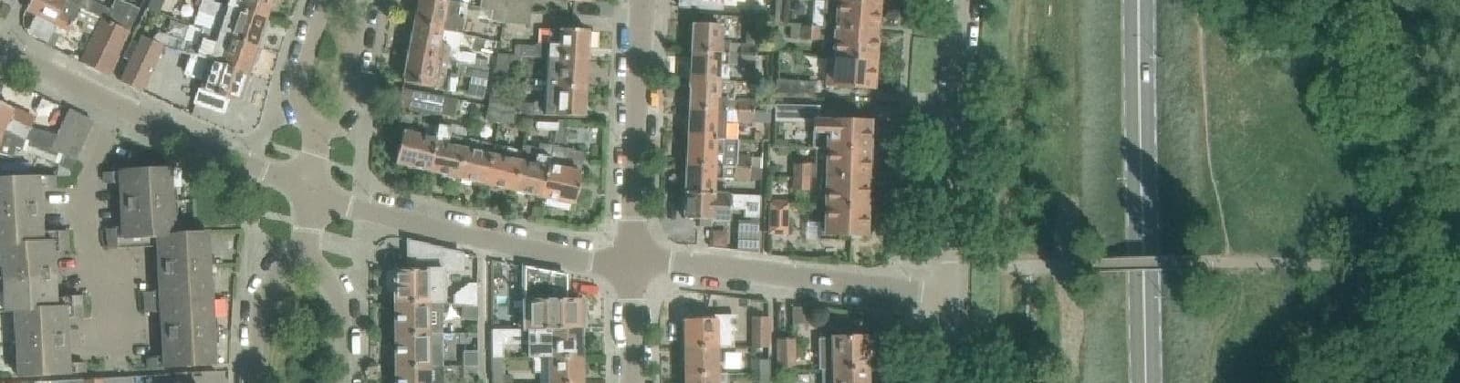 Luchtfoto van Vogeltjesbuurt Oost