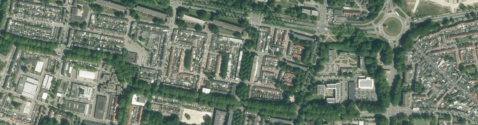Luchtfoto van Het Zand Noord-Oost