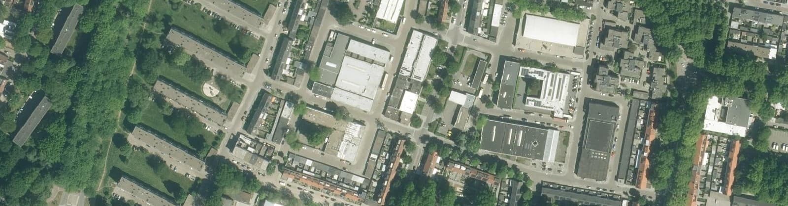 Luchtfoto van Jagersbuurt West