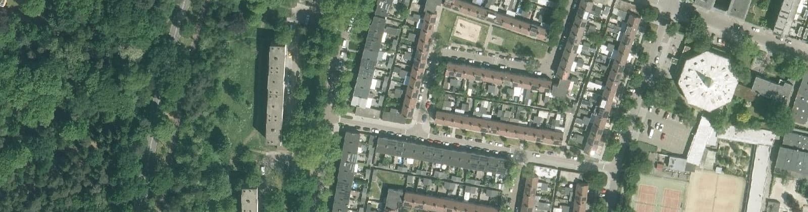 Luchtfoto van Luchthavenbuurt West