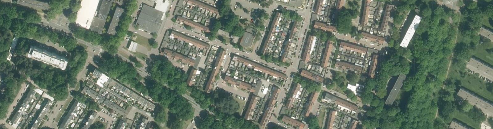 Luchtfoto van Kleurenbuurt Noord
