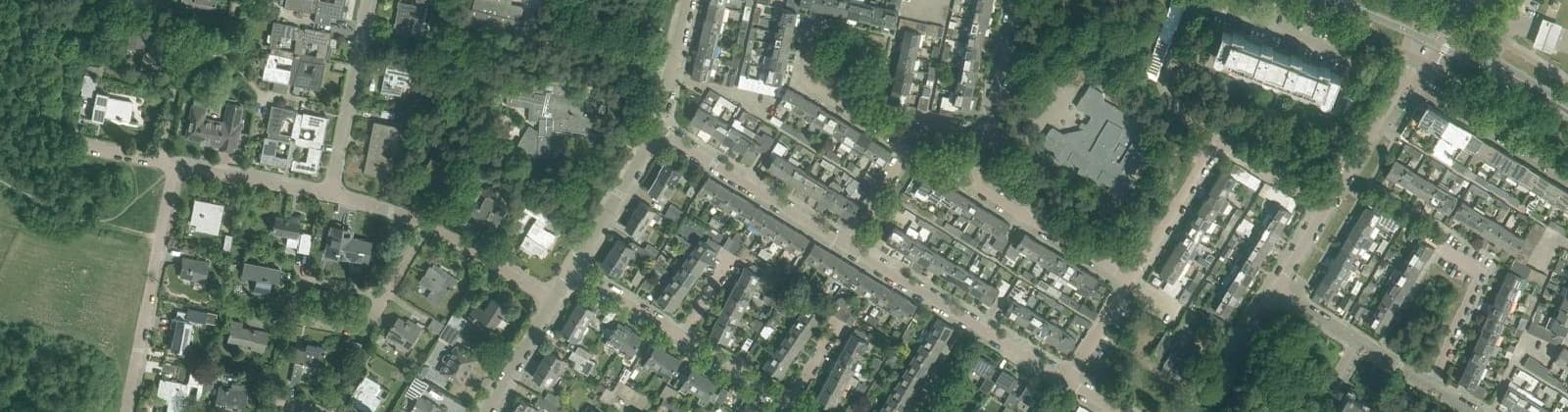 Luchtfoto van Auteursbuurt