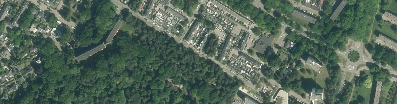 Luchtfoto van Kleurenbuurt Zuid