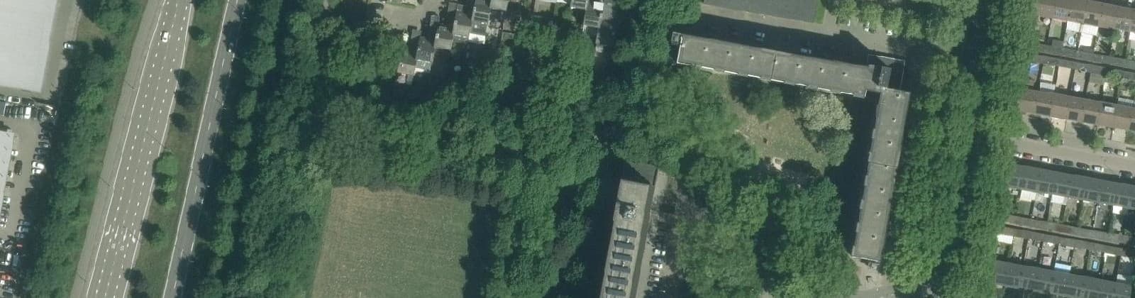 Luchtfoto van Stokhasselt Zuid-West