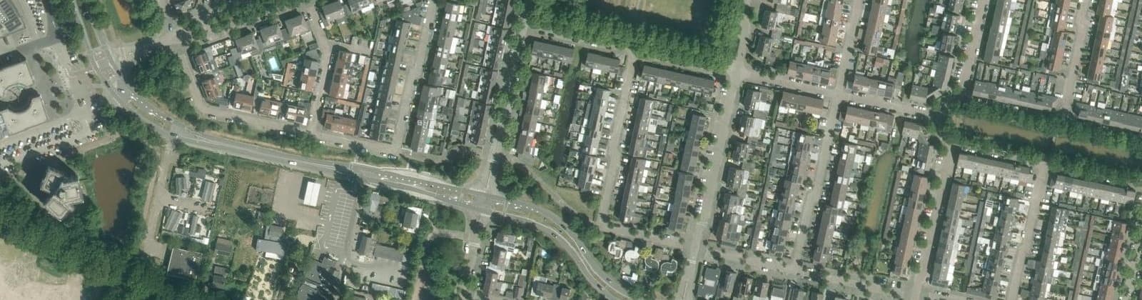 Luchtfoto van Huibeven Midden