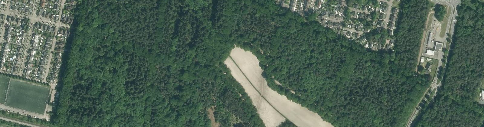 Luchtfoto van Huibeven Zuid