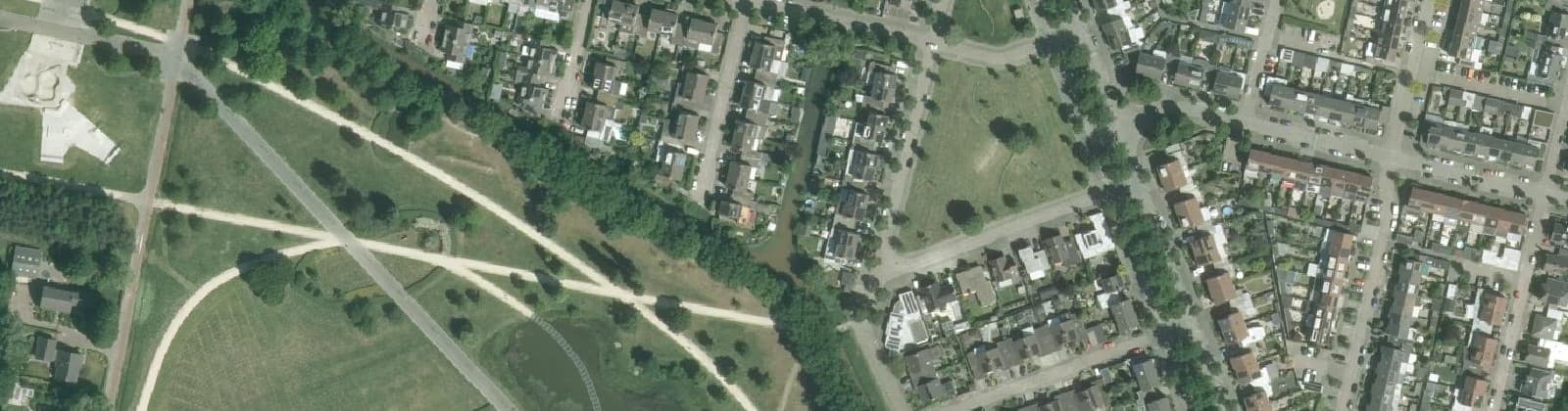 Luchtfoto van Heerevelden West