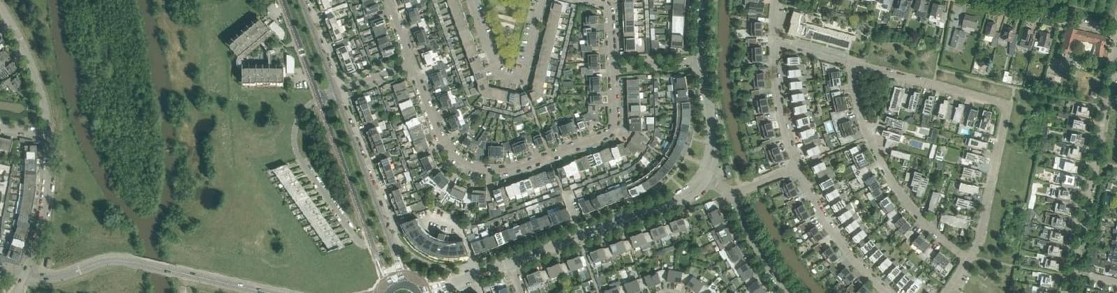 Luchtfoto van De Kievit Zuid-West