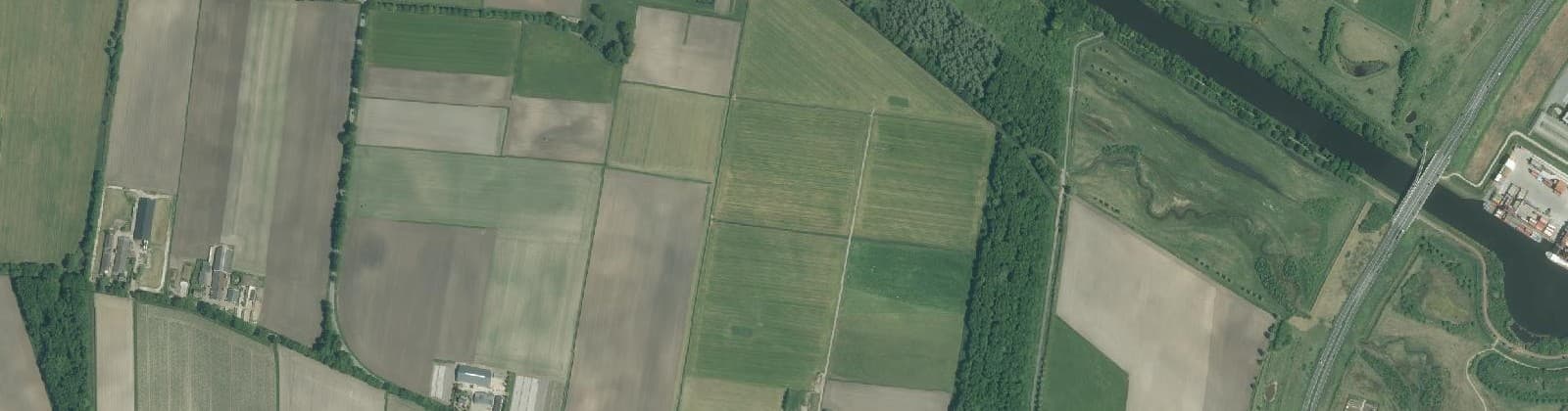 Luchtfoto van Lange Rekken