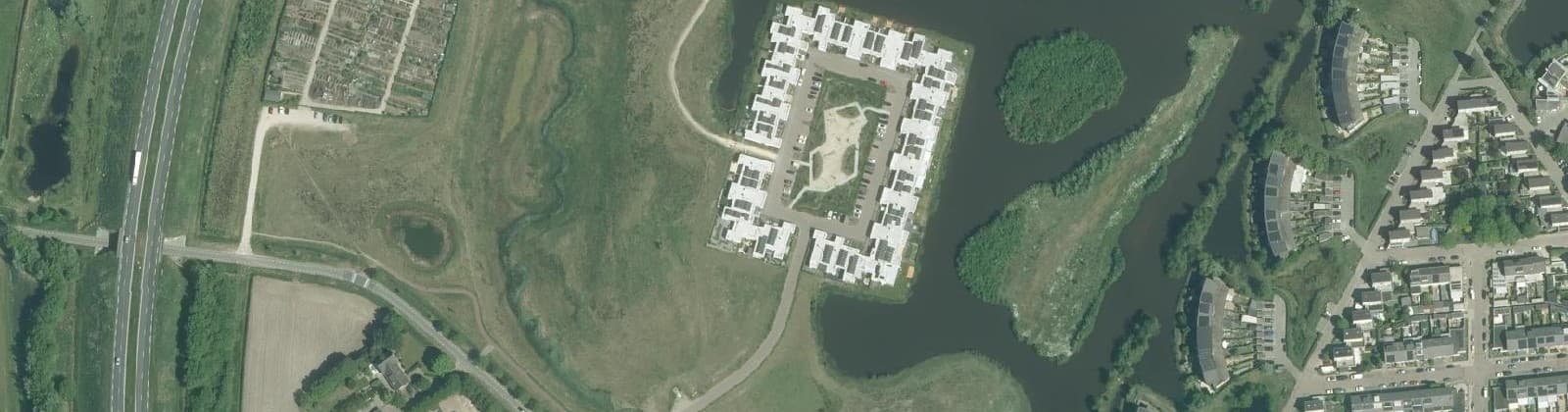 Luchtfoto van Reeshofweide