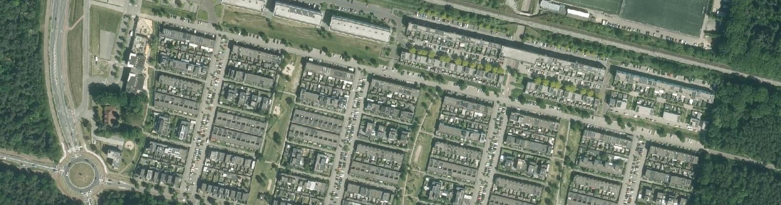 Luchtfoto van Witbrant West