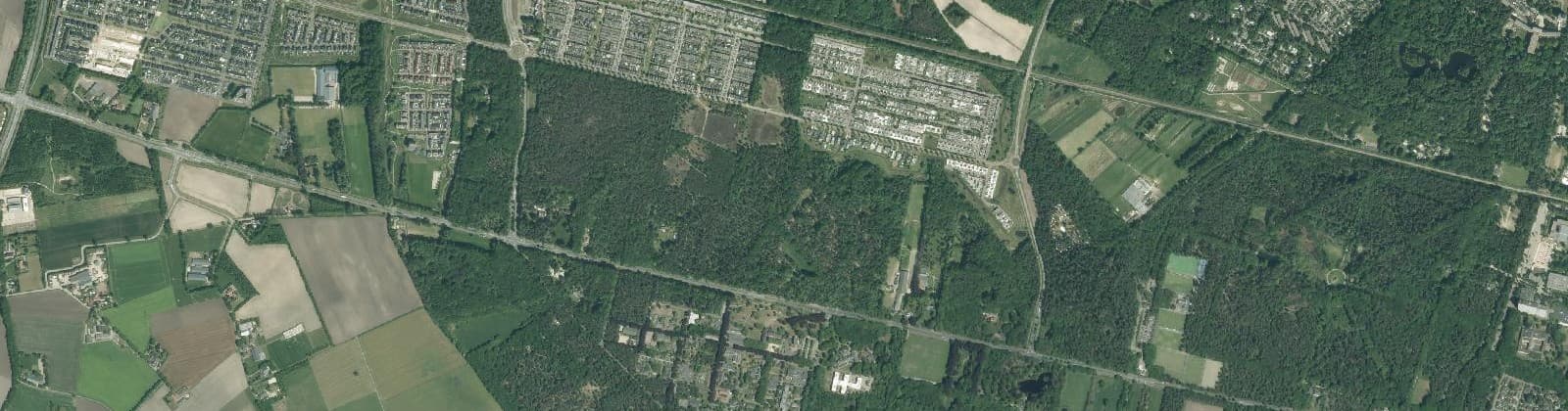 Luchtfoto van Buitengebied Witbrant