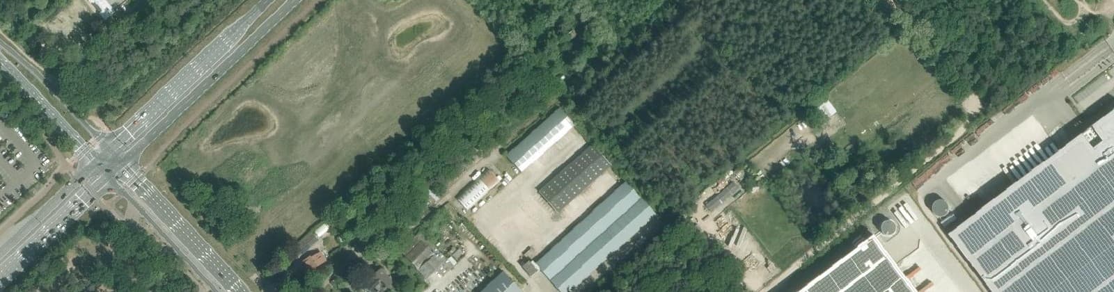 Luchtfoto van Bedrijventerrein Kraaiven West