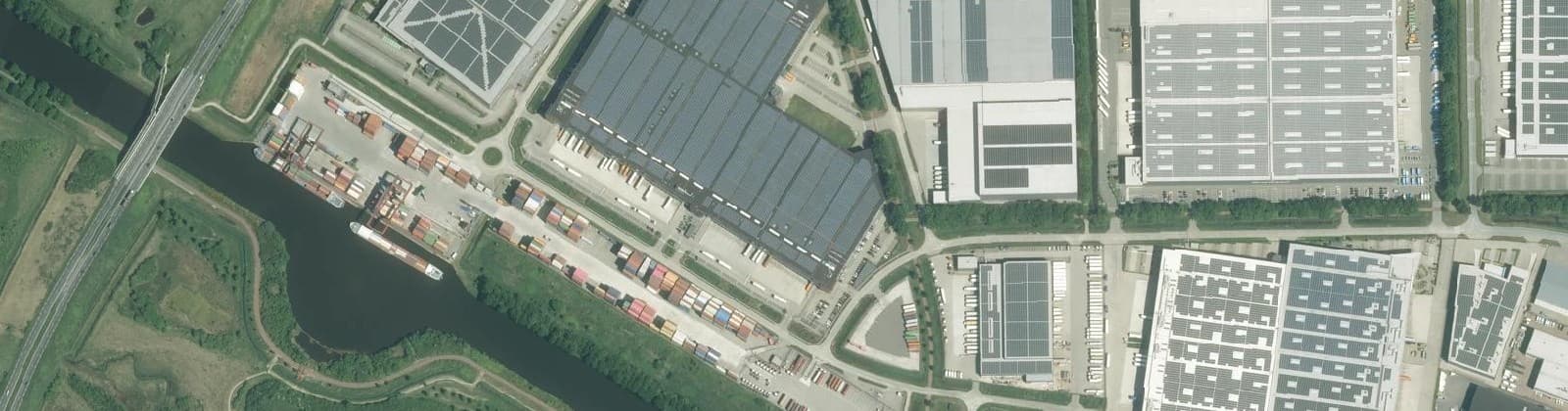 Luchtfoto van Bedrijventerrein Vossenberg West II