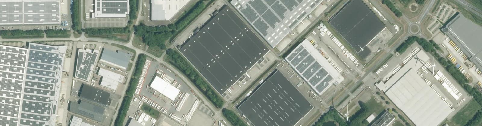 Luchtfoto van Bedrijventerrein Vossenberg West I