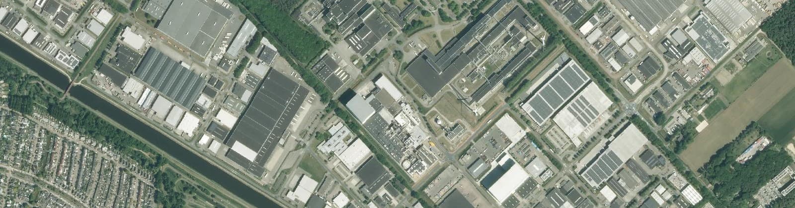 Luchtfoto van Bedrijventerrein Vossenberg