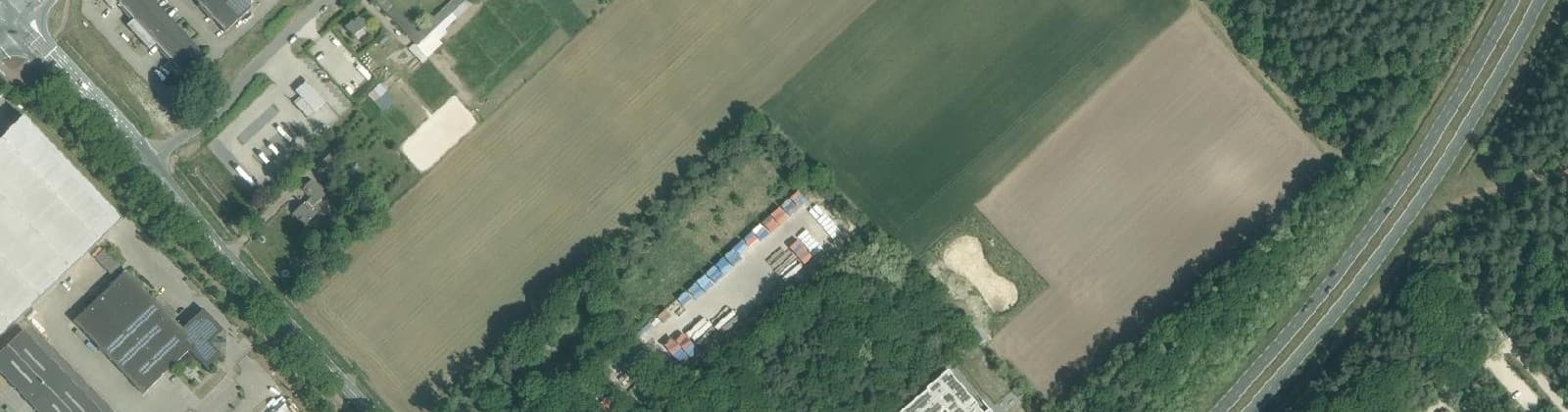 Luchtfoto van Bedrijventerrein Vossenberg Scheg Oost