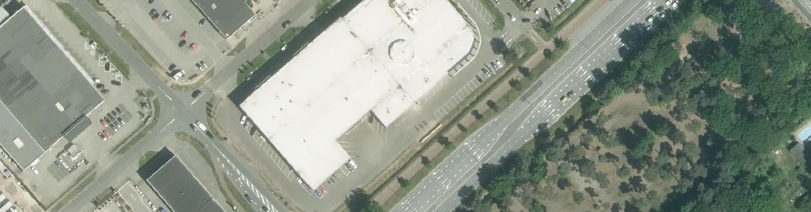 Luchtfoto van Bedrijventerrein Vossenberg PDV