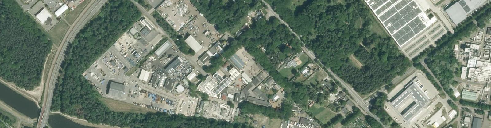 Luchtfoto van Bedrijventerrein Albion