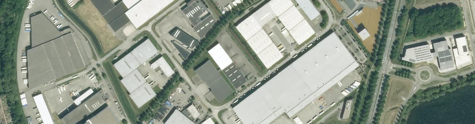 Luchtfoto van De Katsbogten