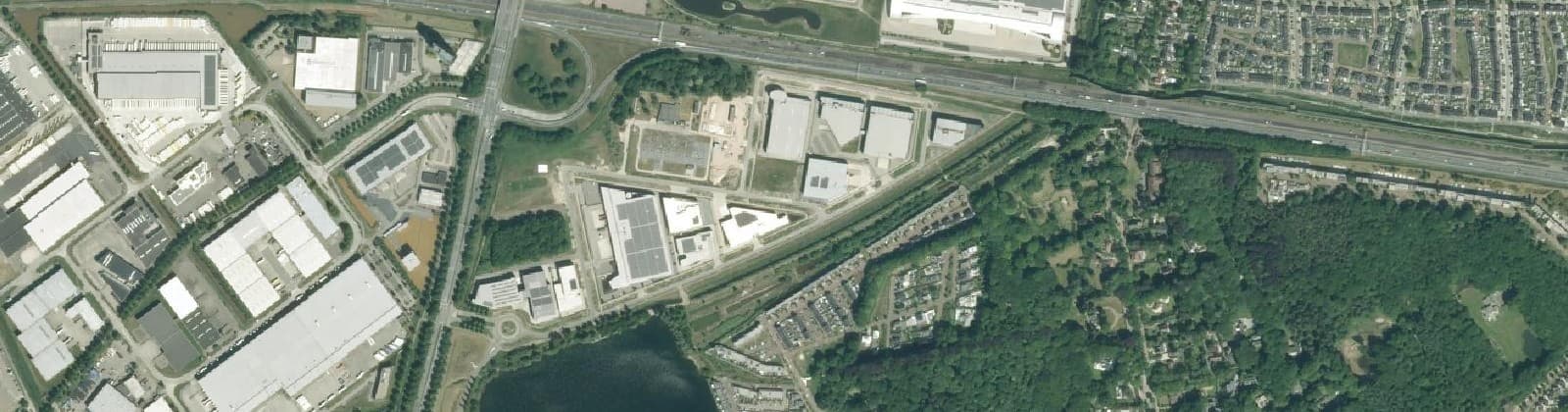 Luchtfoto van Tradepark 58 Noord