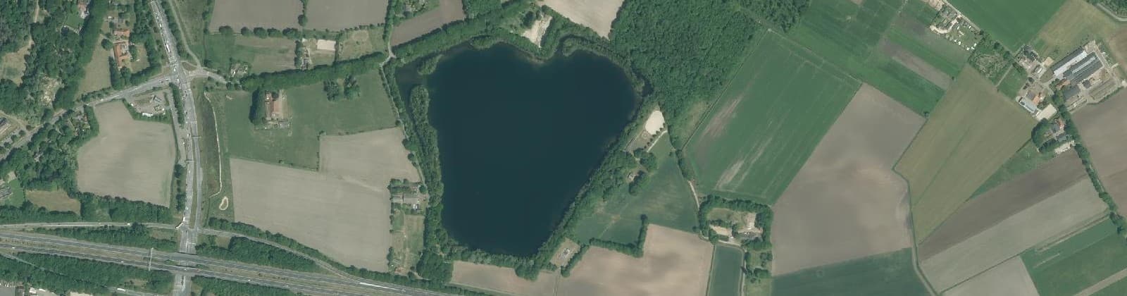 Luchtfoto van Wijkevoort
