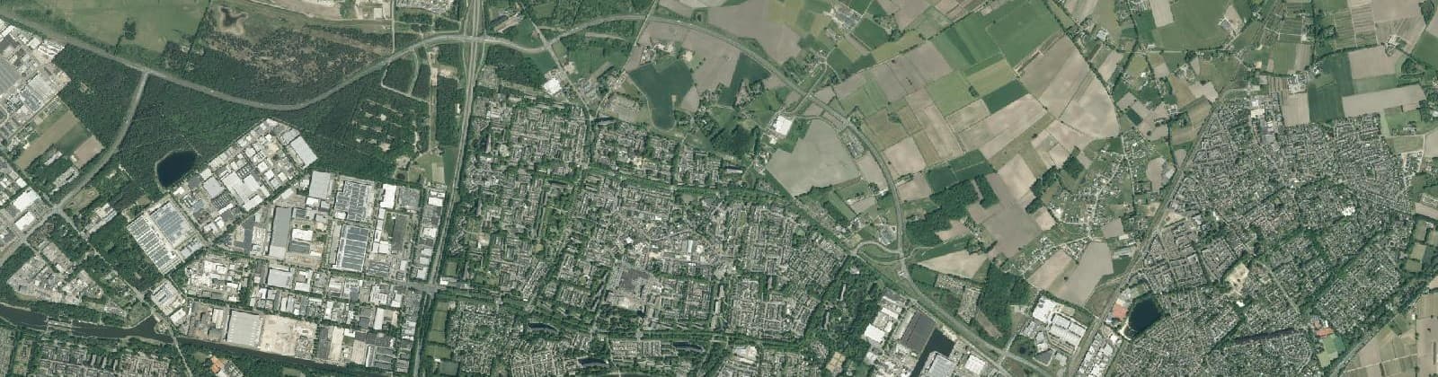 Luchtfoto van Rugdijk-Hazennest