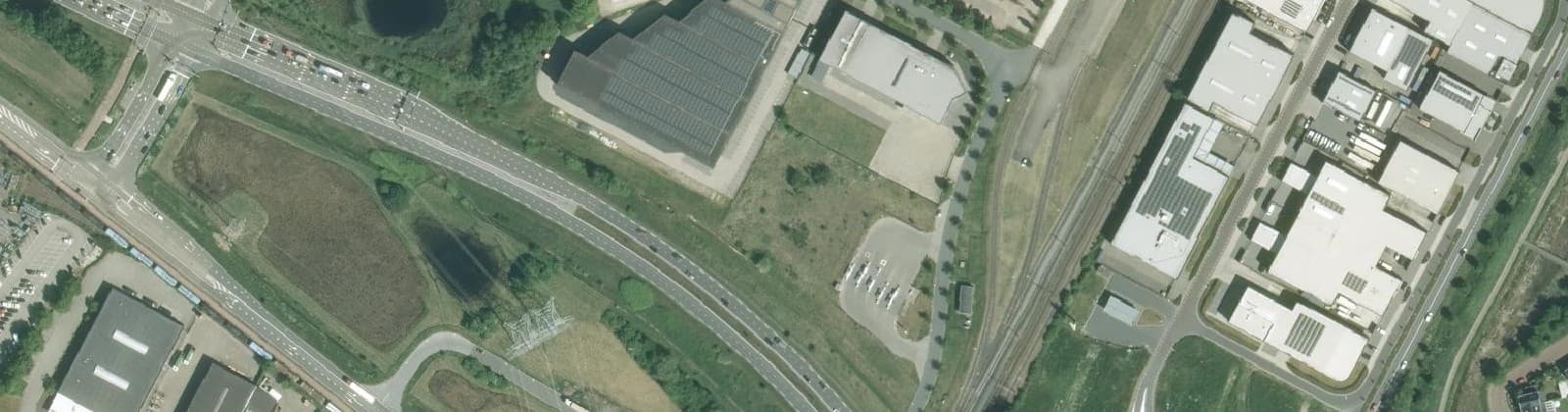 Luchtfoto van Bedrijventerrein Schepersven