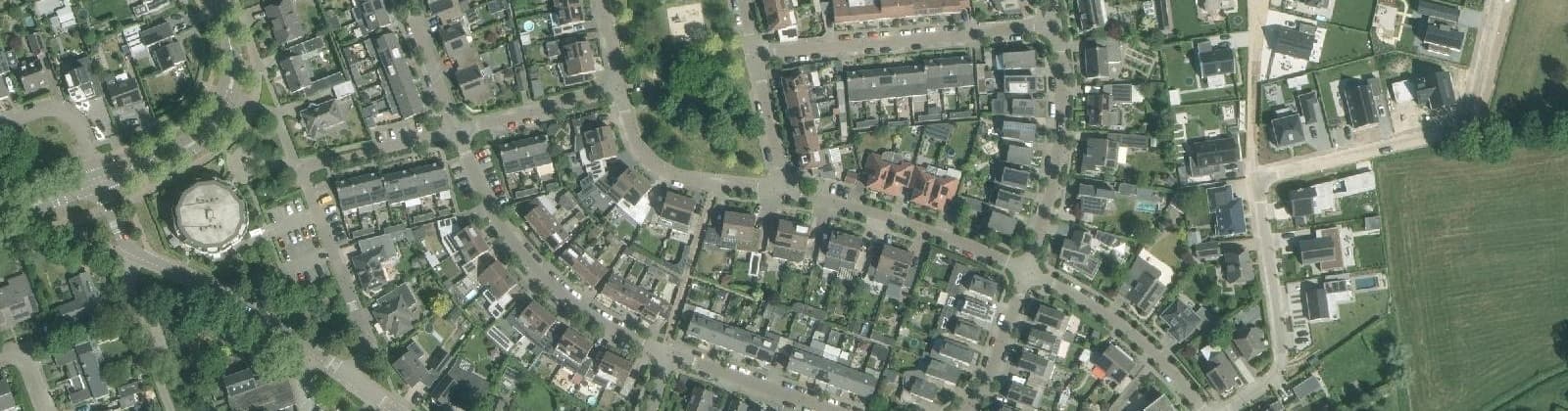 Luchtfoto van Berkelse Akkers