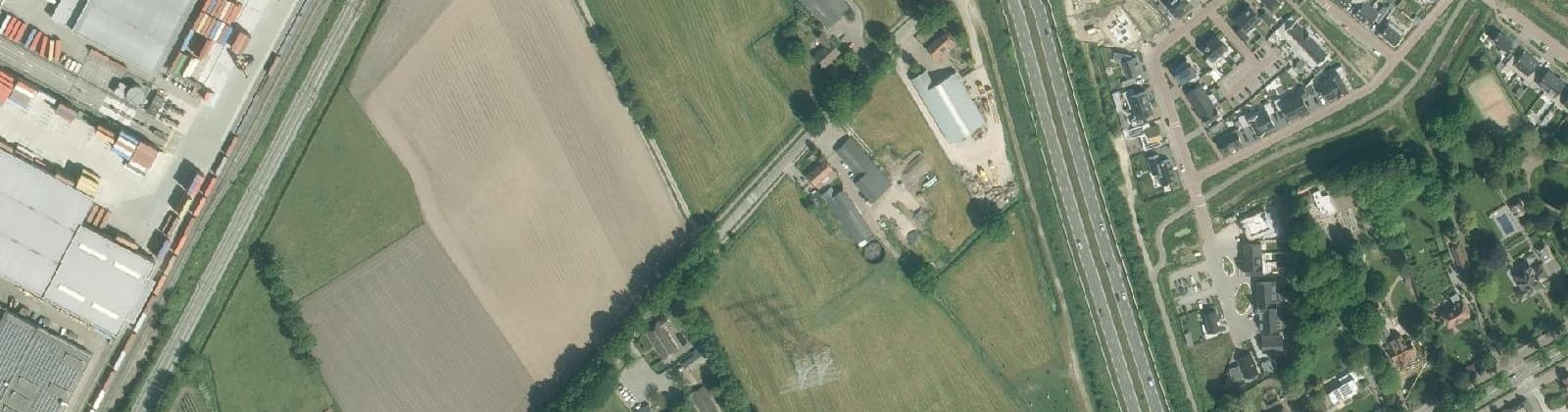 Luchtfoto van Enschot West