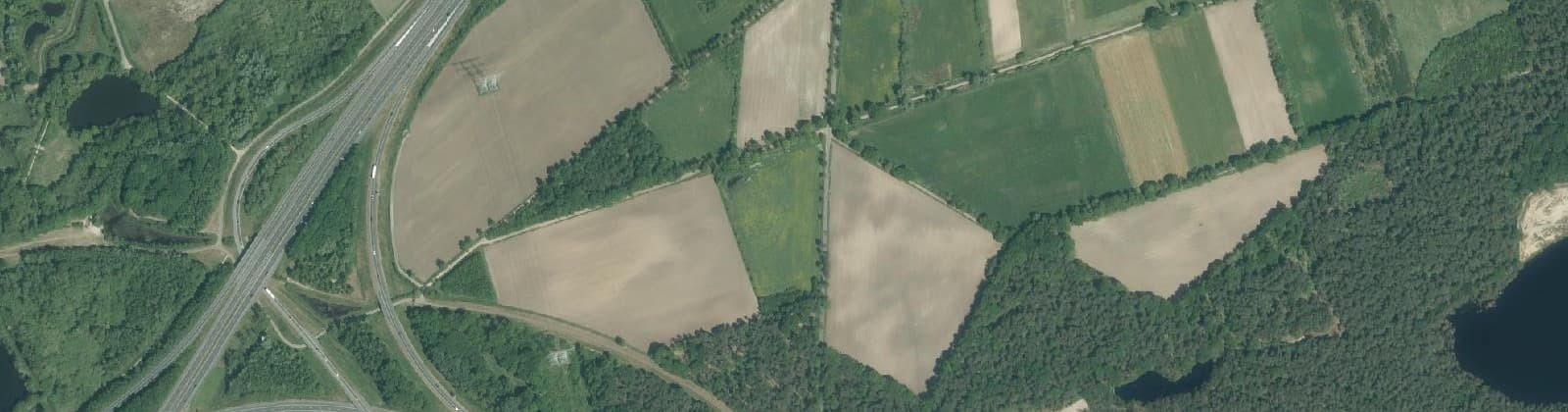 Luchtfoto van Buitengebied B-E Zuid-Oost