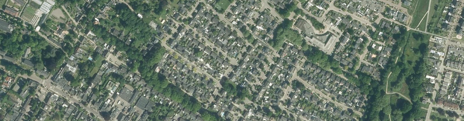 Luchtfoto van Achthoeven