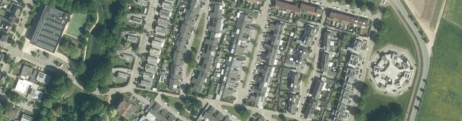 Luchtfoto van De Mortel