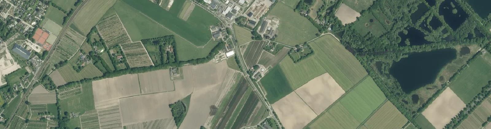 Luchtfoto van Buitengebied Udenhout Zuid-Oost