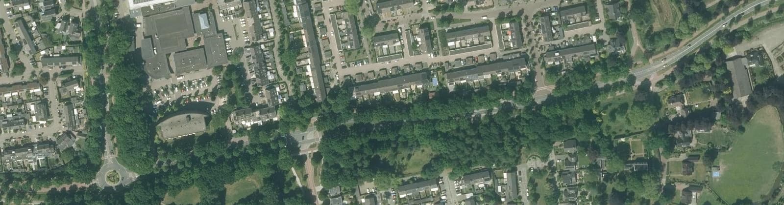 Luchtfoto van Agnetendal